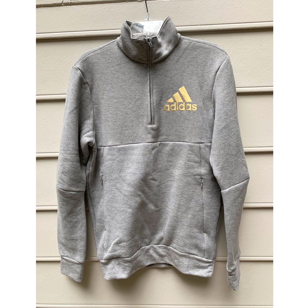 adidas 1/4 zip sweatshirt, size S - Picture 3 of 11